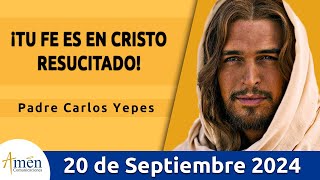 Evangelio De Hoy Viernes 20 Septiembre 2024 l Padre Carlos Yepes l San  Lucas  8,1-3