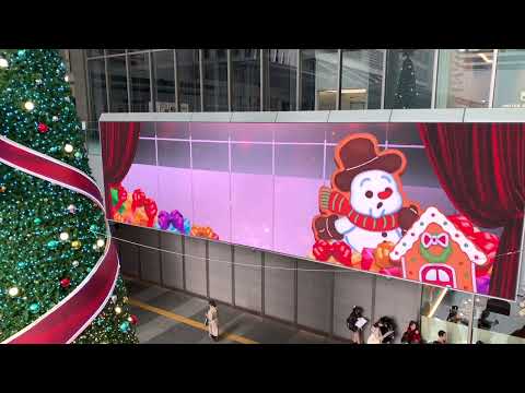 【一足早く、メリークリスマス】JR名古屋駅.高島屋ゲートタワー。