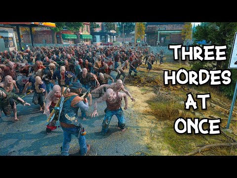 DAYS GONE - Defeating 3 Hordes At Once..