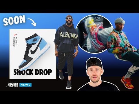 Jordan 1 UNC Toe Shock Drop, Paris Fashion Week Sneakers + Sneaker News