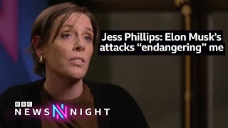 Jess Phillips: Elon Musk's attacks “endangering” me