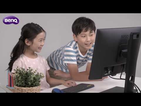 Height Adjustable Monitor for Family – BenQ GW2480T Eye-care Monitor