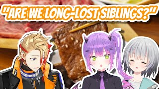 Towa, Axel, and Pakael have similar tastes in food?