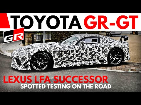 TOYOTA GR GT Spotted Testing on The Road | Lexus LFA Successor | Supercar News | Gazoo Racing