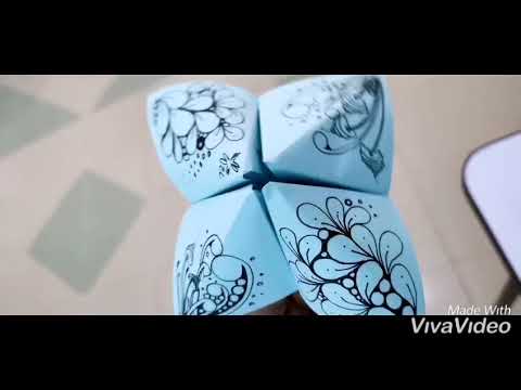 禅绕在说话 Zentangle with Origami