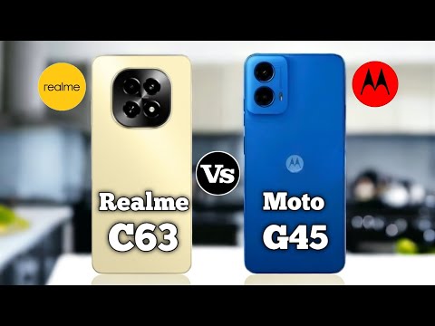 Realme C63 vs Moto G45 #pn59tech