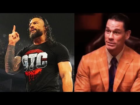 John Cena says Roman Reigns is the GREATEST OF ALL TIME 🔥🔥