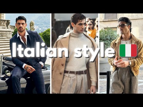 How to style like an Italian Men