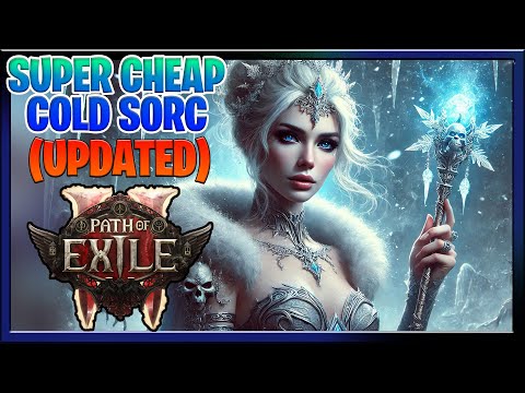 Path of exile 2 Sorceress Build Guide Budget Cold Sorc Eye of winter D2 Frozen Orb (Endgame T15)