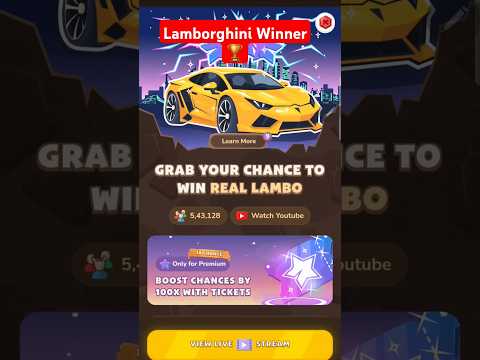 MemeFi Lamborghini Winner 🏆 | MemeFi Airdrop Free Bonus 100% | MemeFi Airdrop Listing Date | #MemeFi