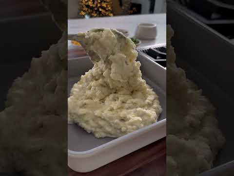 TWICE BAKED MASHED POTATOES