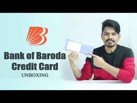 Bank of Baroda || Credit Card ||  Unboxing in Telugu by Tech Creator Rafee