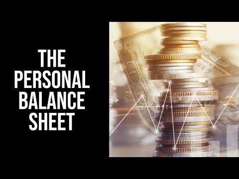 An Intro To The Personal Balance Sheet: How To Use Google Docs To Manage Your Finances