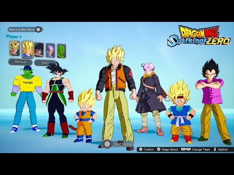 DRAGON BALL: Sparking! ZERO - All New Customization Outfits & Accessories (Mods)