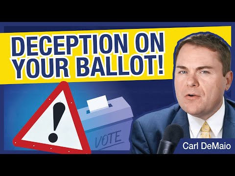 Deception on Your Ballot!