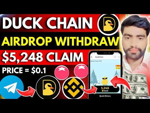 Duck chain airdrop withdrawal | duck chain airdrop claim | duck chain airdrop listing