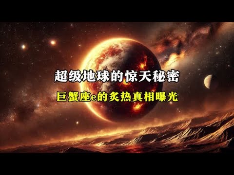 詹姆斯·韦伯望远镜发现巨蟹座e的炙热超级地球