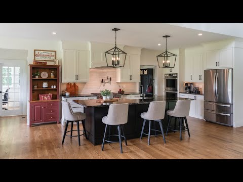 Open-Concept Country Kitchen