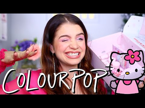 Colourpop HELLO KITTY & Friends First Impression Review + Swatches