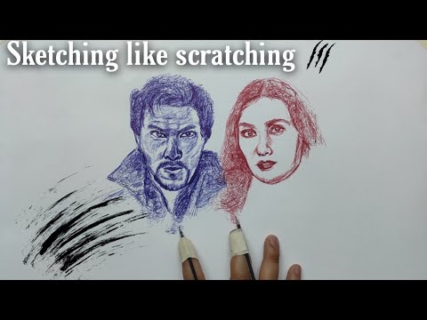 Sketching like scratching | Doctor Strange 2