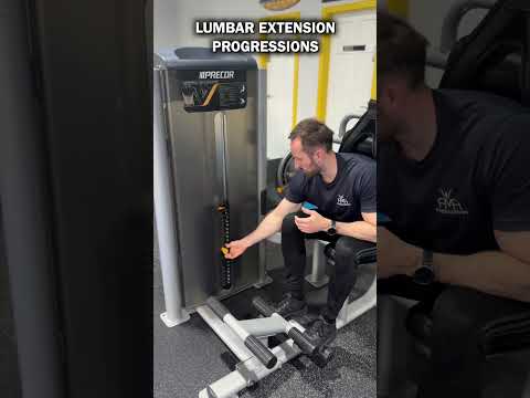 Low Back Spinal Extensions Progressions