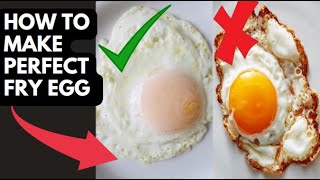 How to Make perfect Fry Egg Without Non Stick pan 🍳