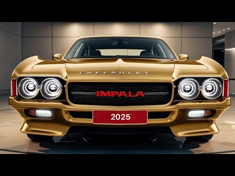 NEW 2025 Chevrolet Impala – Blending Classic Design with Modern Innovation