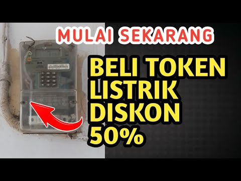 BELI TOKEN LISTRIK DISKON 50% 2025