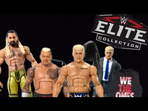 WWE elite figures unboxing and review full video