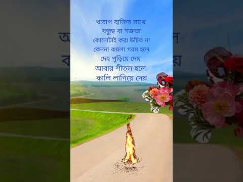 খারাপ ব্যক্তির সাথে বন্ধুত্ব বা শত্রুতা 🌹👩‍❤️‍💋‍👩 #shorts