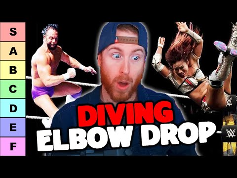 RANKING WWE DIVING ELBOW DROPS (WWE Tier List)