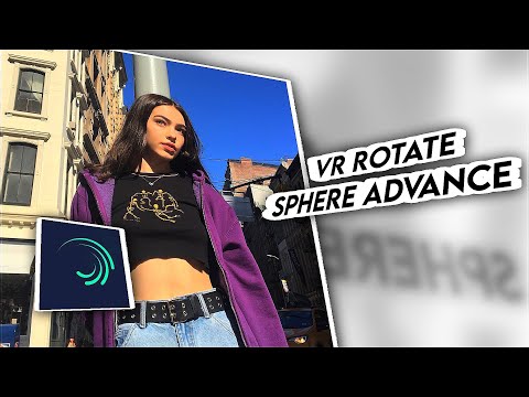 VR Rotate Sphere Advance | Alight Motion 4.0 Tutorial