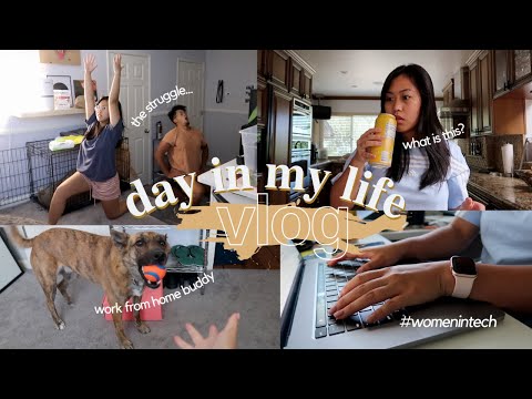 VLOG: 5 am yoga, first time fully remote, being a content creator, and getting advice from youtubers