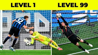 From Rookie to Legend: Goalkeeper Saves Level 1 to 100! 🧤🔥⚽