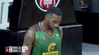 Kevin dasom # 14 mono vampires, game highlights  (Thailand Basketball  league)