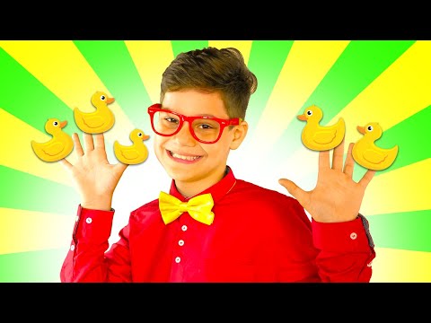 Five Little Ducks with Quack Quack | Little Baby Song - Nursery Rhymes