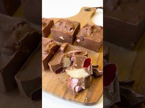 No-mix milk chocolate rocky road