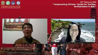 After Event International Webinar "Empowering Chinese Tourists for Tourism Revitalization in Bali"