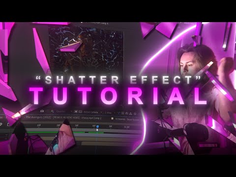 GLASS SHATTER ANIMATION | AFTER EFFECTS GUIDE