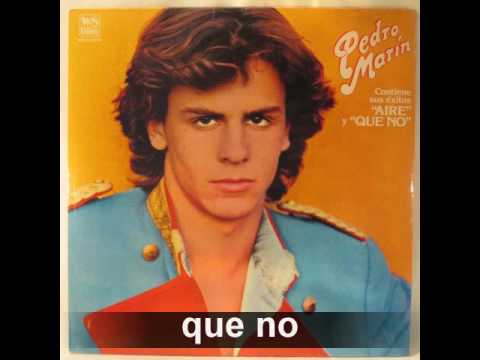 que no - pedro marin -