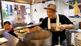 朝５時半に行列→注文ラッシュをワンオペで捌く東京最強朝ラーメン丨Tokyo Ramen Food