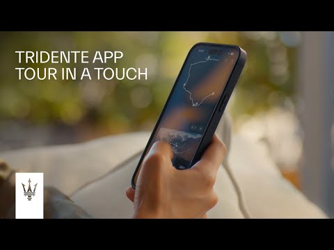 Maserati Tridente App - Experience the Trident in a Touch