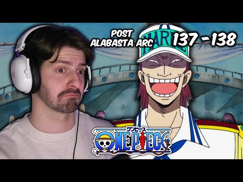 This Dude is Crazy. ONE PIECE REACTION - Episodes 137-138 Post Alabasta Arc