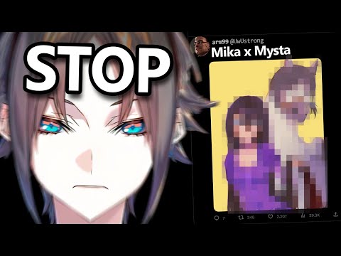 Mysta dont like these Mika x Mysta Fan Arts...