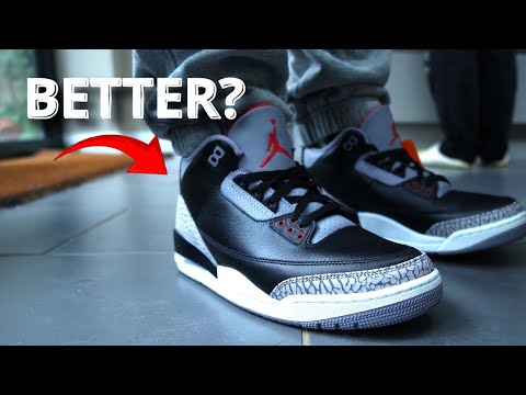 Air Jordan 3 Black Cement 2024 retro, review and on foot!