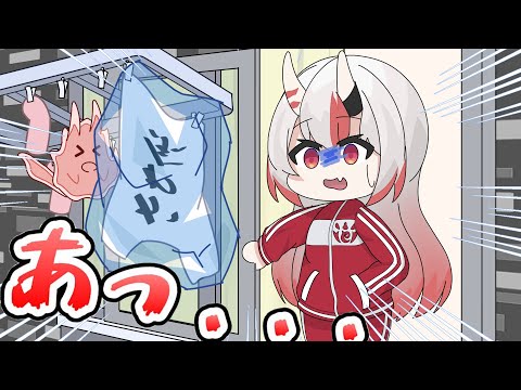 【手描き】洗濯について思っていることを話すあやめ　【ホロライブ/百鬼あやめ】