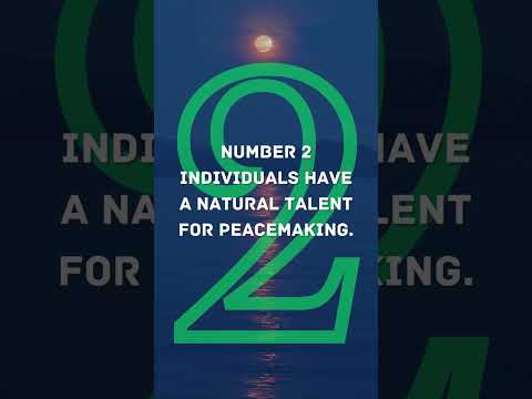 Numerology of 2: PEACEMAKING.