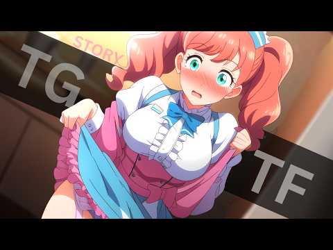 I'm your Waitress! I'll serve you! Boy to Waitress [ TG TF ] Transgender Transformation Anime MTF