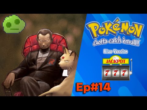 Pokémon Blue Let's Play Ep. 14 Gambling my Life to Meet Giovanni