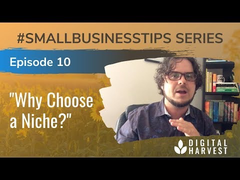 Two Reasons Why Niching Down is Good for Your Business | Episode 10 #SmallBusinessTips Series